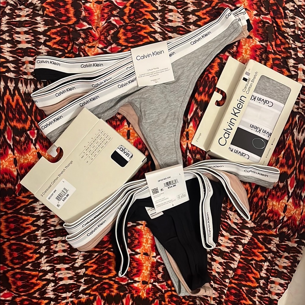 Calvin Klein Men's Briefs - Gray and Black